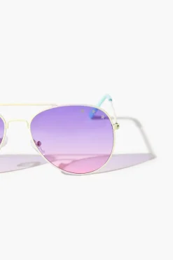 Girls Star Aviator Sunglasses (Kids)
