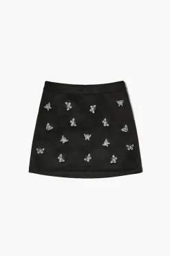Girls Suede Butterfly Skirt (Kids)
