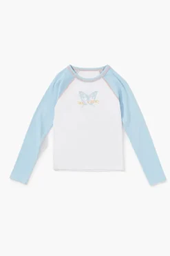 Girls 90S Vibe Baseball Tee (Kids)