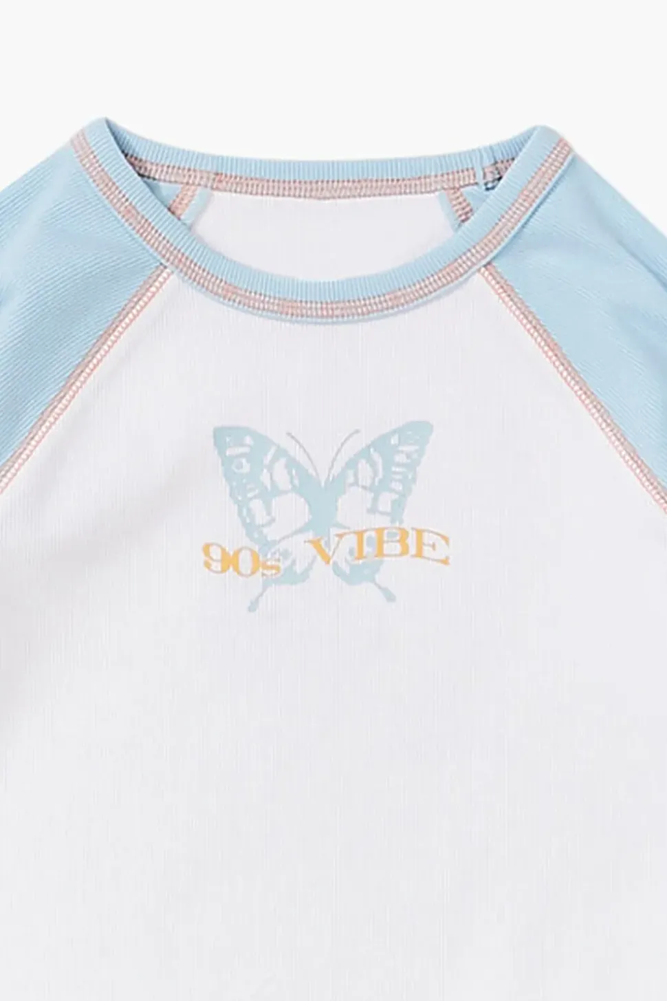 Girls 90S Vibe Baseball Tee (Kids)
