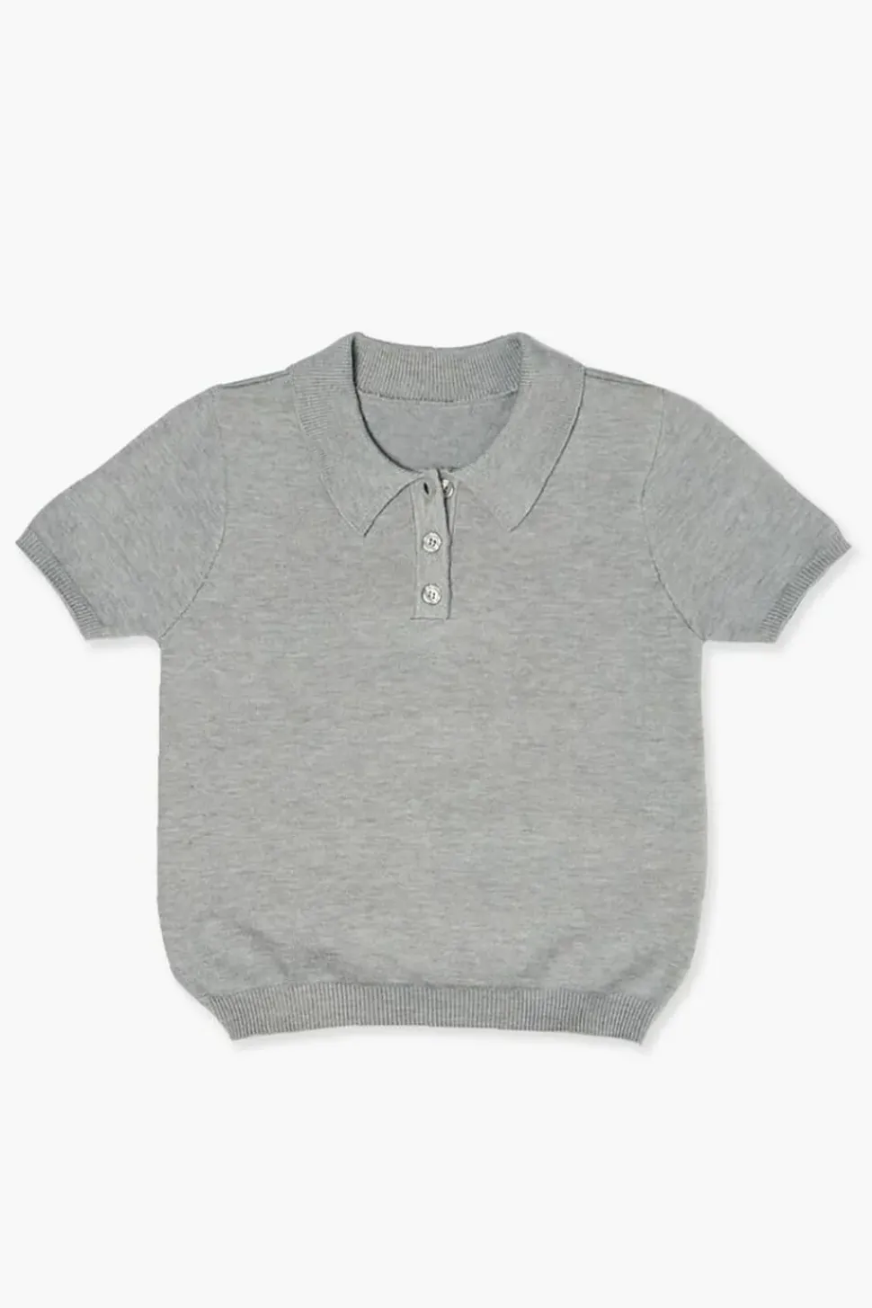 Girls Sweater-Knit Polo Shirt (Kids)