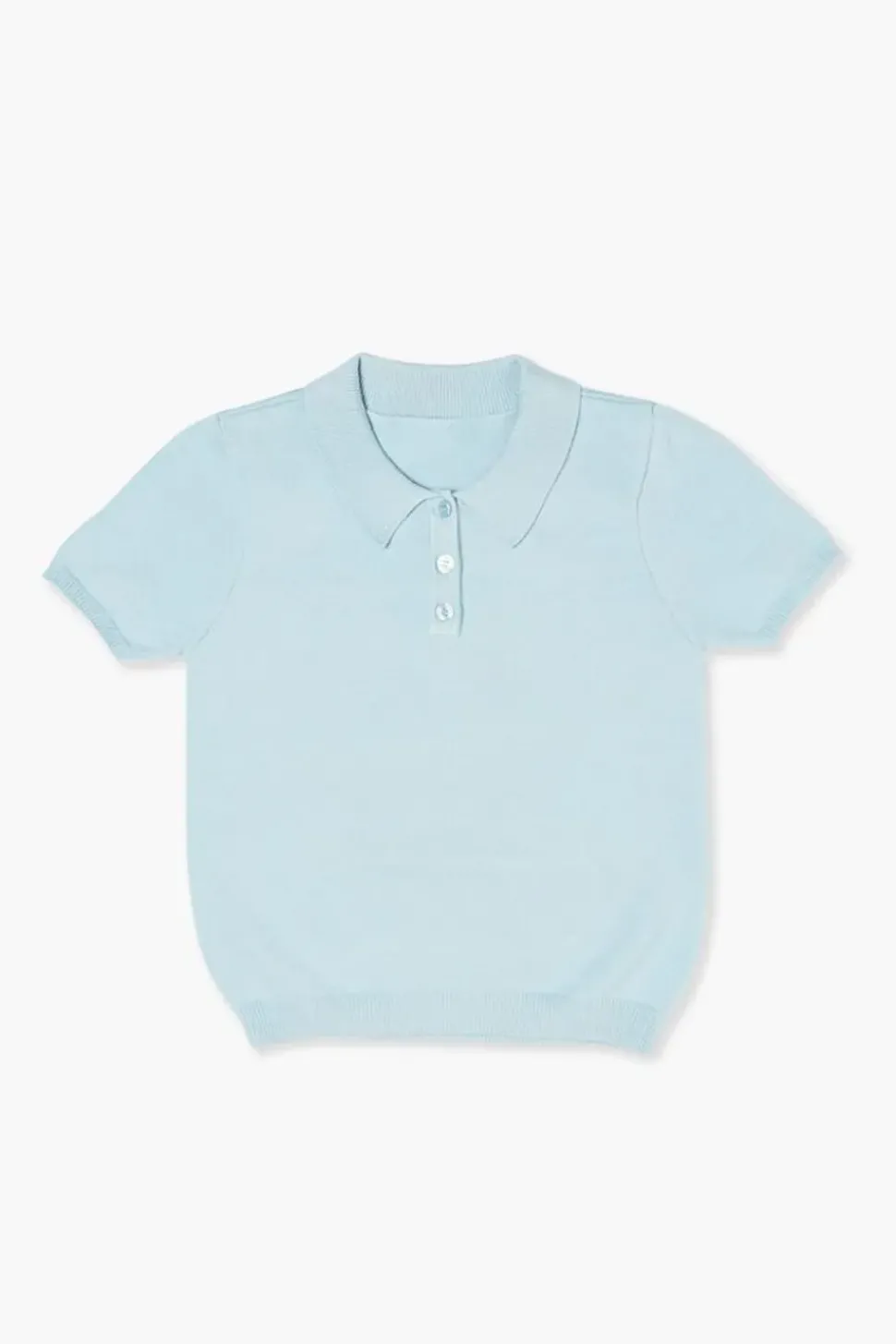 Girls Sweater-Knit Polo Shirt (Kids)