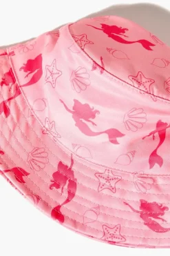 Girls The Little Mermaid Bucket Hat (Kids)