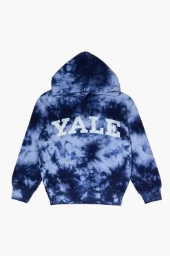 Girls Tie-Dye Yale Hoodie (Kids)