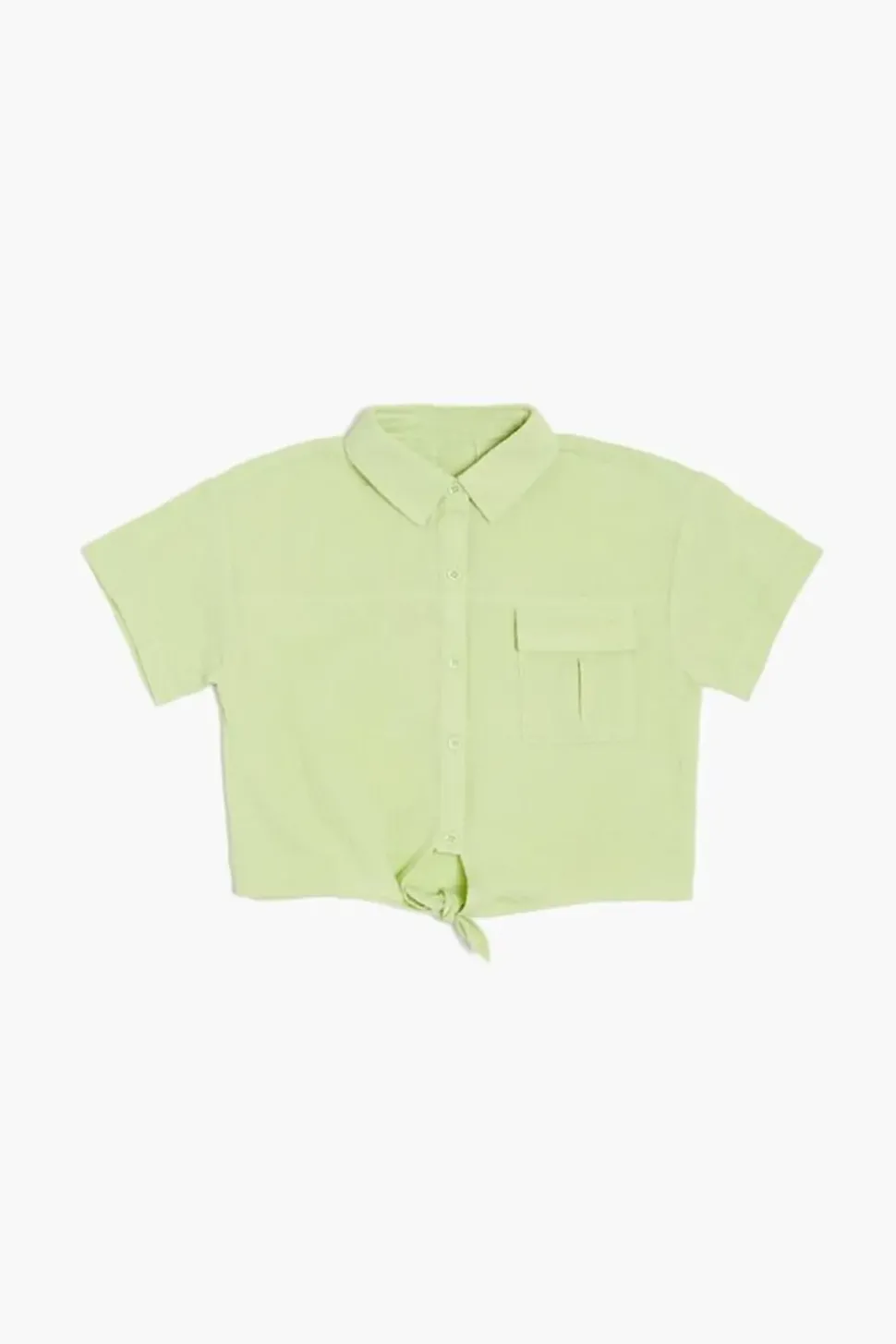 Girls Tie-Front Shirt (Kids)
