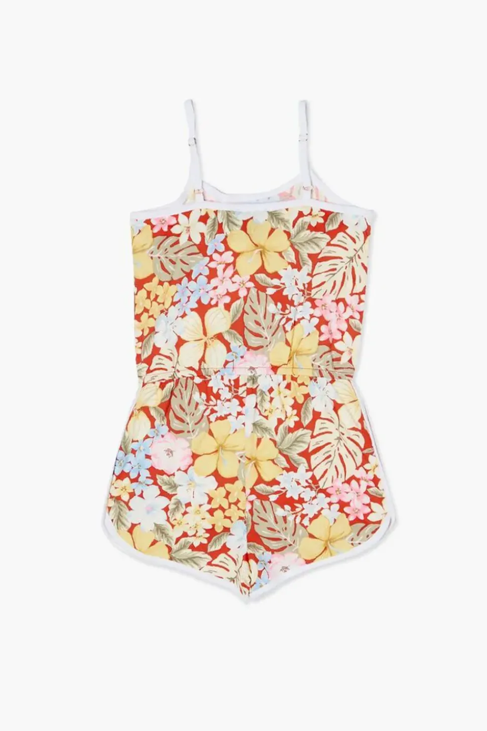 Girls Tropical Floral Print Romper (Kids)