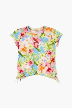 Girls Tropical Floral Tee (Kids)