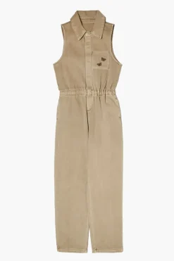 Girls Twill Jumpsuit (Kids)