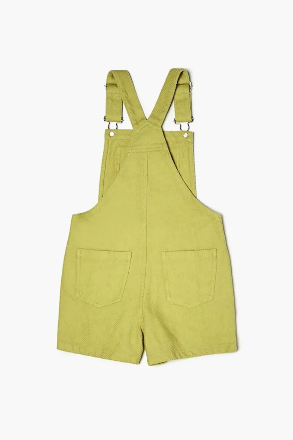 Girls Twill Overall Shorts (Kids)