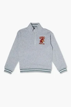 Girls Usc Graphic Half-Zip Pullover (Kids)