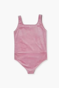 Girls Velvet Bodysuit (Kids)