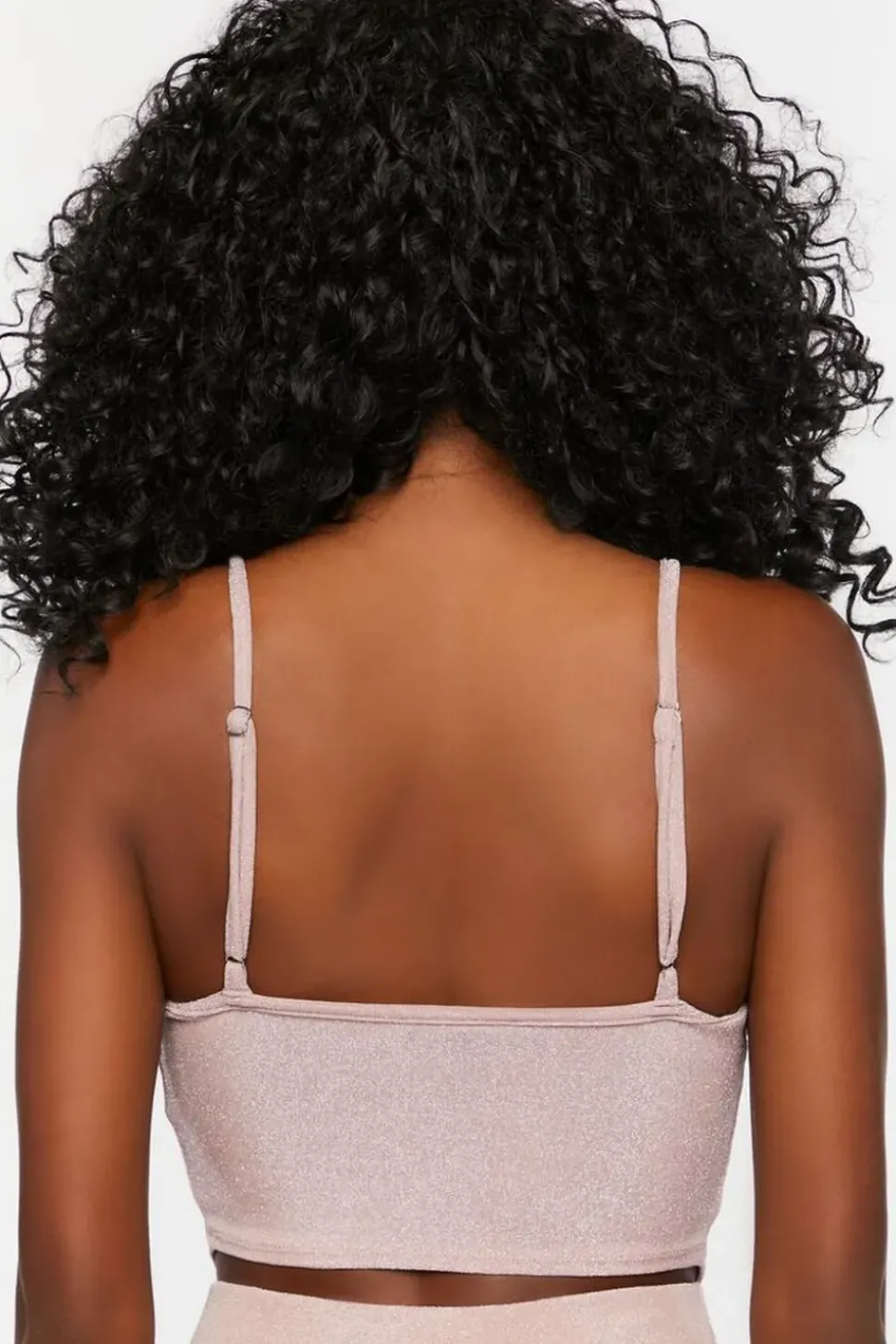 Glitter Bustier Cami