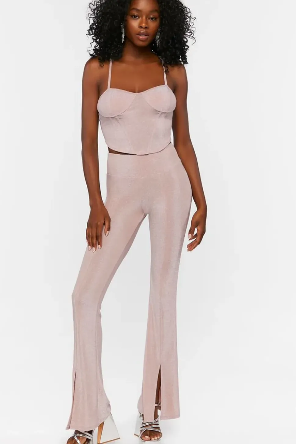 Glitter Bustier Cami