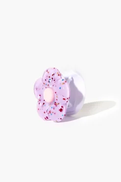 Glitter Flower Phone Grip