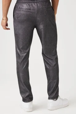 Glitter Knit Drawstring Joggers