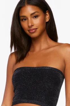 Glitter Knit Seamless Bralette