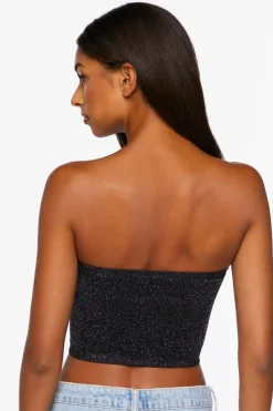 Glitter Knit Seamless Bralette