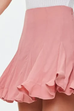 Godet Mini Skirt