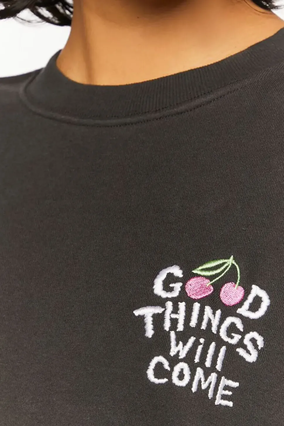 Good Things Will Come Graphic Pullover