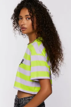 Goosebumps Graphic Cropped Tee