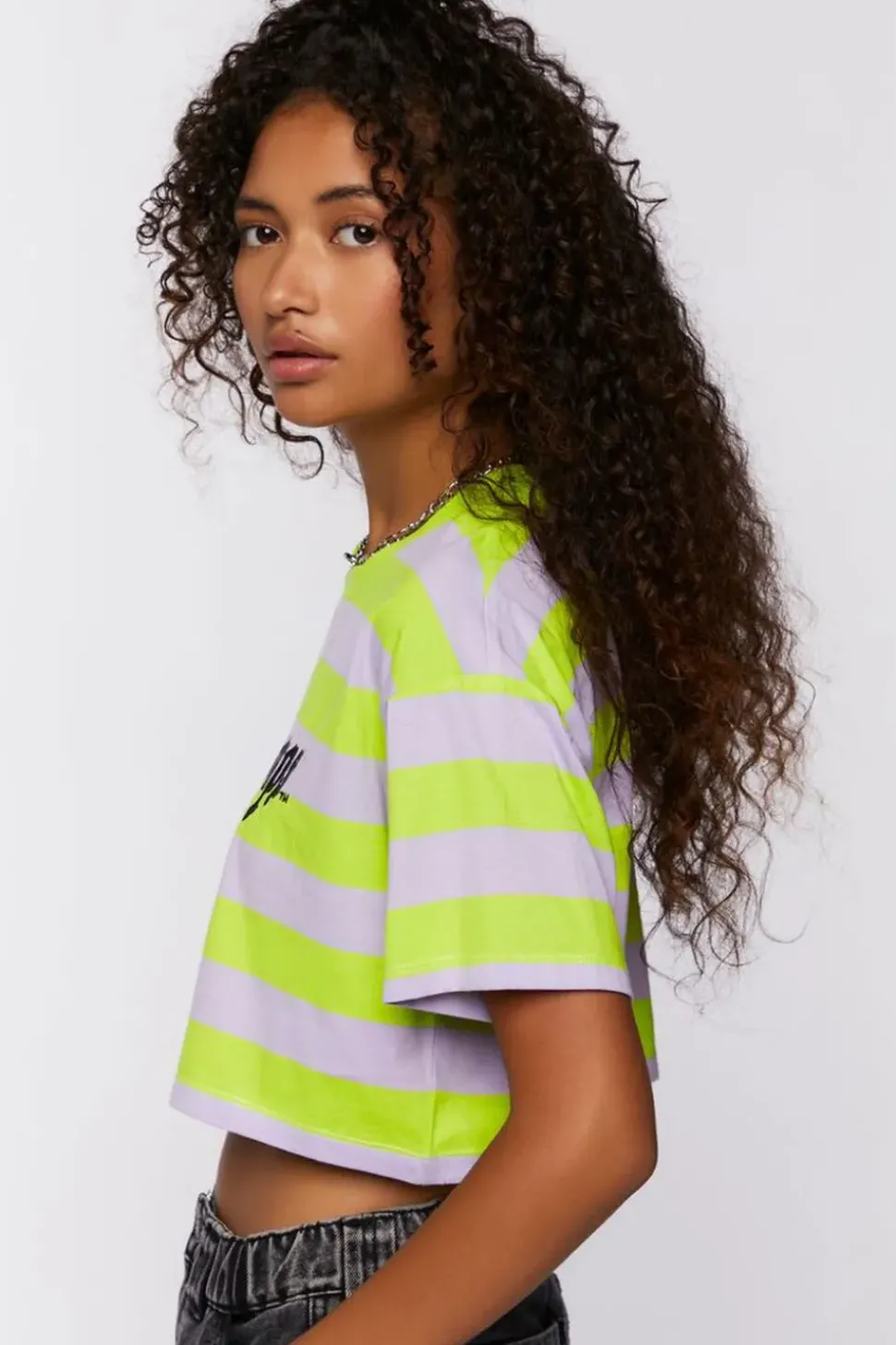 Goosebumps Graphic Cropped Tee