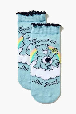 Grumpy Bear Ankle Socks