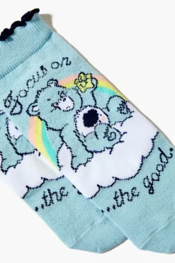 Grumpy Bear Ankle Socks