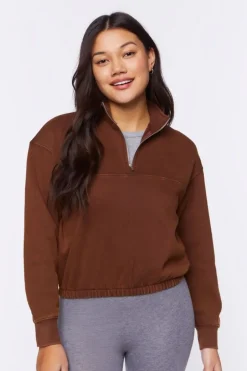 Half-Zip Fleece Pullover