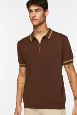 Half-Zip Polo Shirt