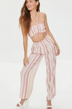 Halter Crop Top & Pants Set