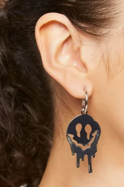 Happy Face Drop Earrings