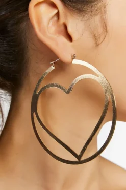 Heart & Hoop Earrings