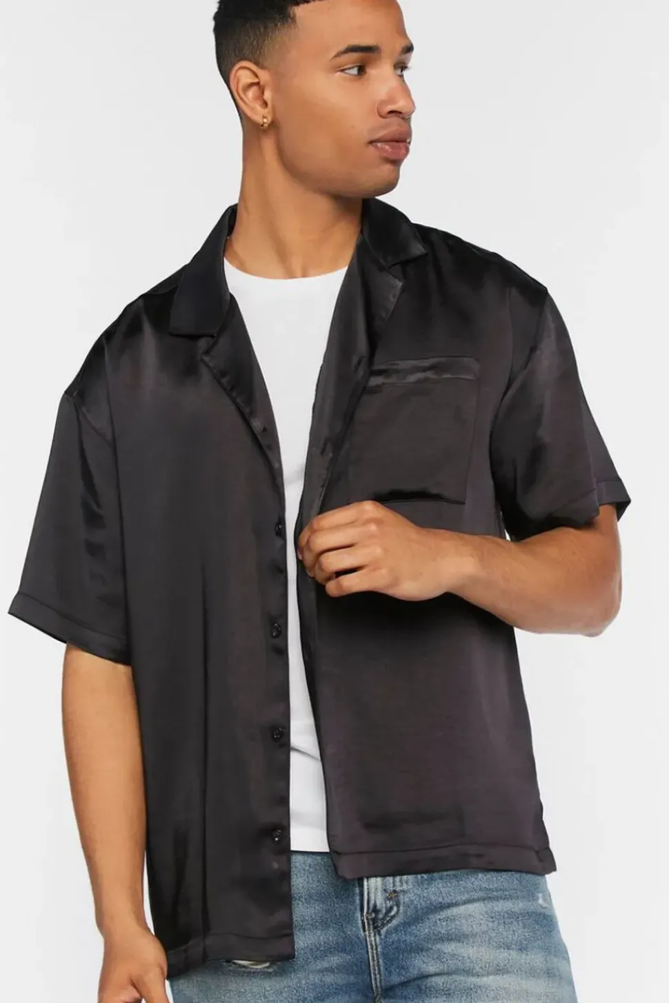 Heaven Waits Embroidered Shirt