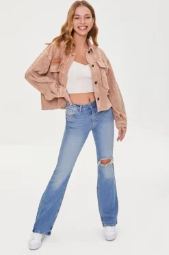 Hemp 4% High-Rise Flare Jeans