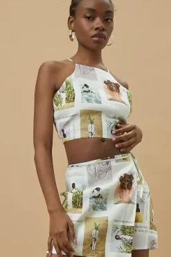 Henry R Jones Ii Wrap Mini Skirt