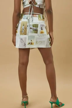 Henry R Jones Ii Wrap Mini Skirt
