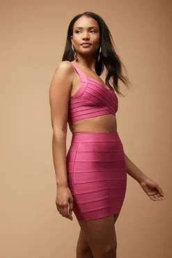 Herve Leger Bandage Mini Skirt