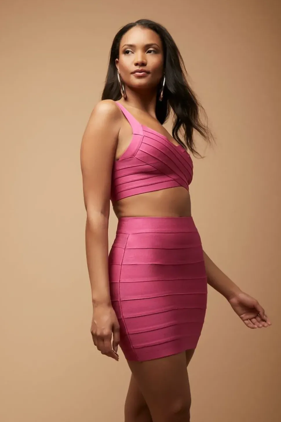 Herve Leger Bandage Mini Skirt