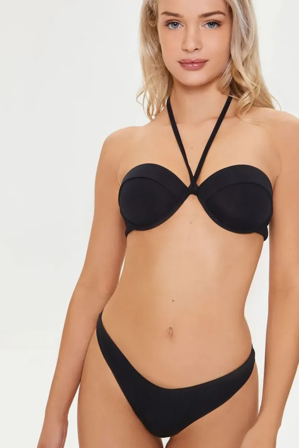 High-Leg Bikini Bottoms