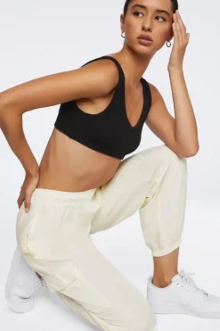 High-Rise Cargo Joggers