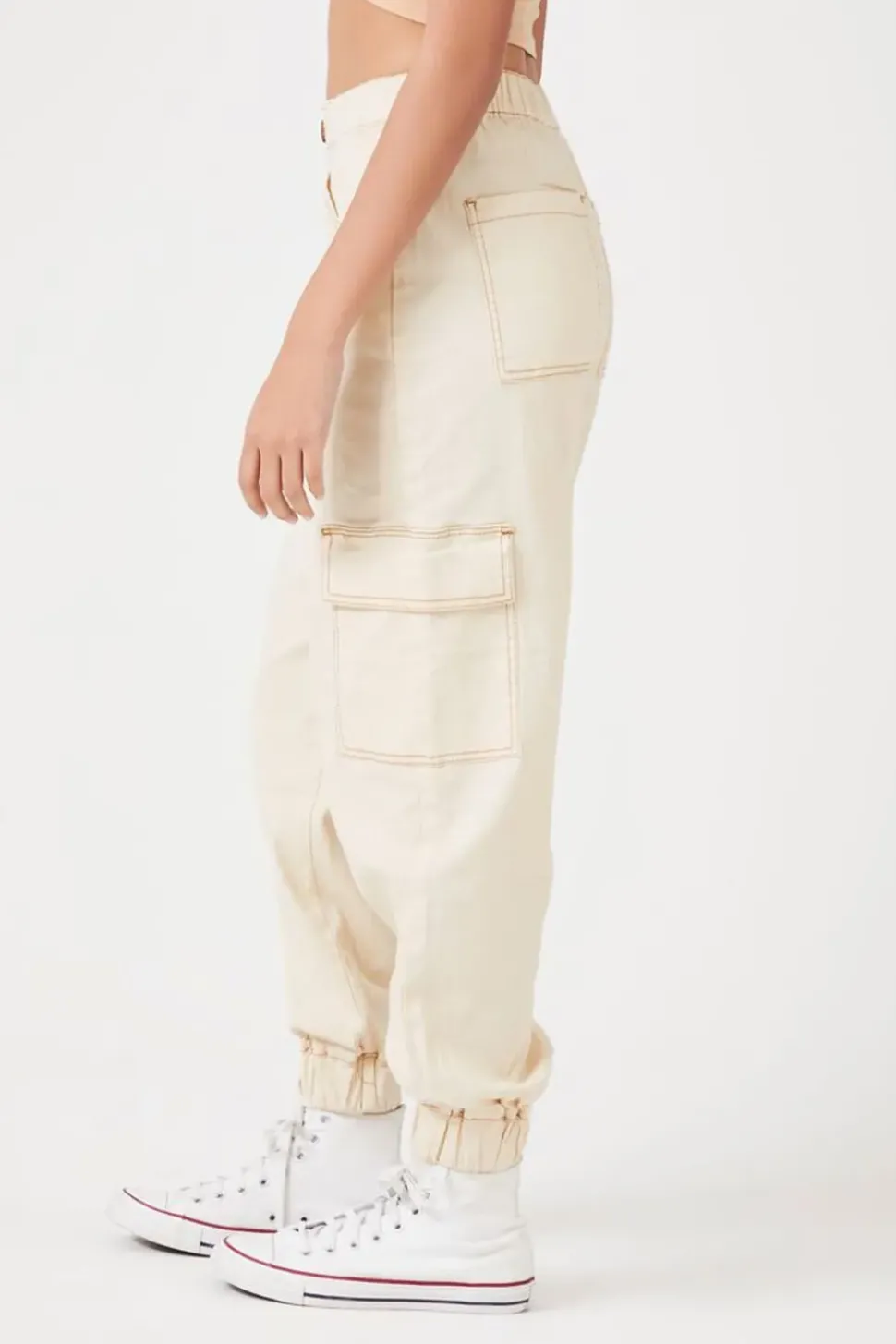 High-Rise Cargo Joggers