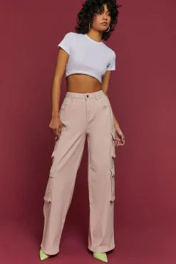 High-Rise Cargo Pants