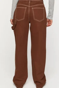 High-Rise Carpenter Dad Jeans