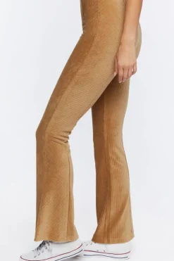 High-Rise Corduroy Flare Pants