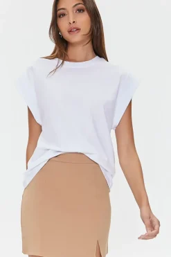 High-Rise Fitted Mini Skirt