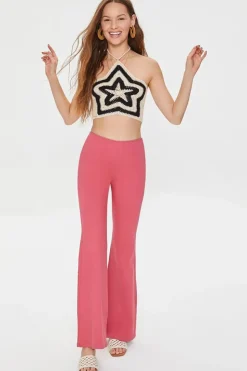 High-Rise Flare Pants