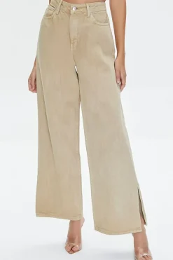 High-Rise Straight-Leg Jeans