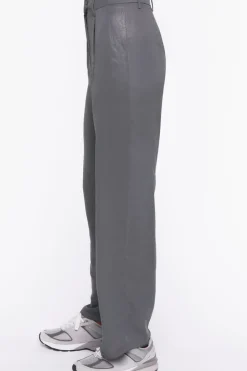 High-Rise Straight-Leg Pants