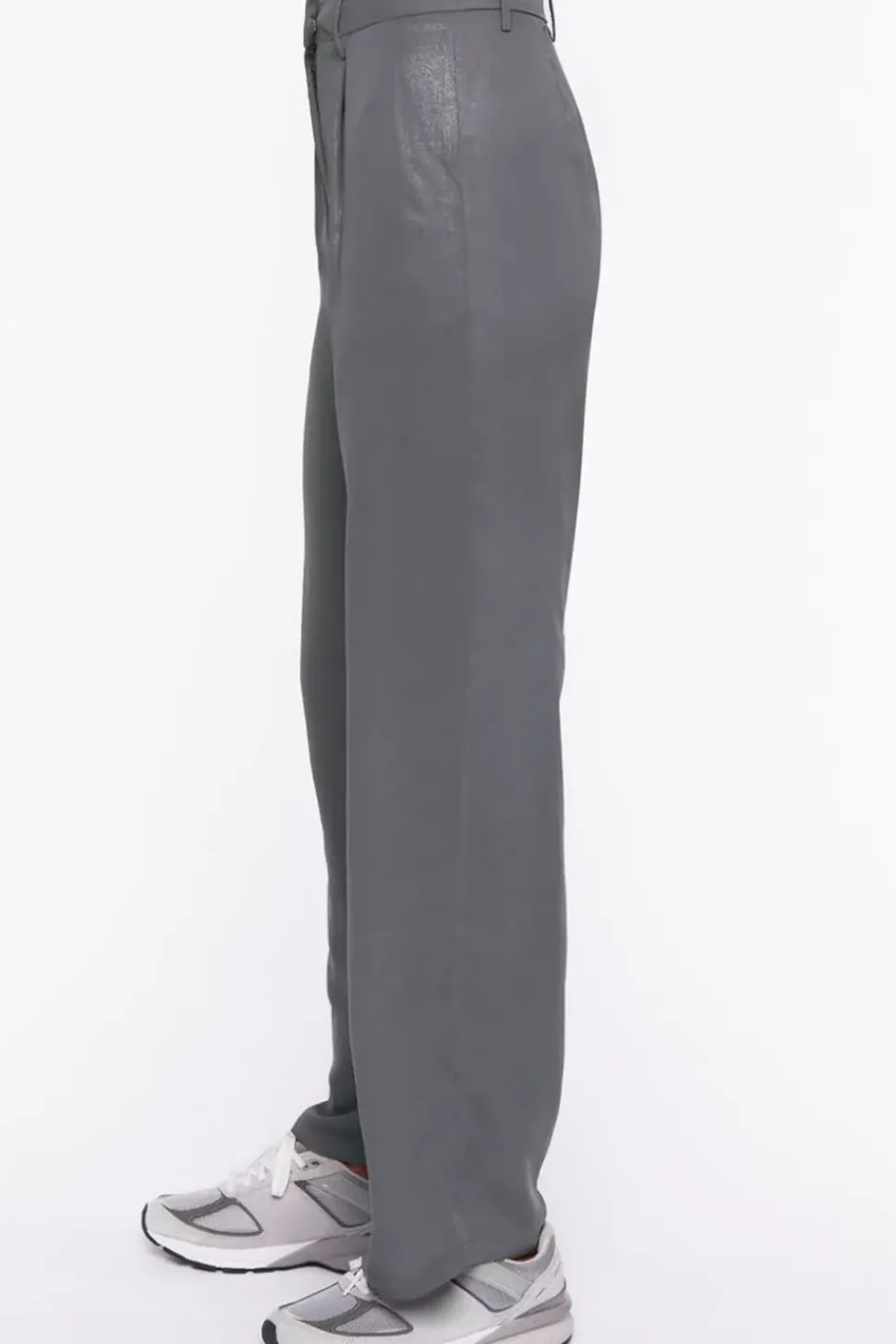 High-Rise Straight-Leg Pants