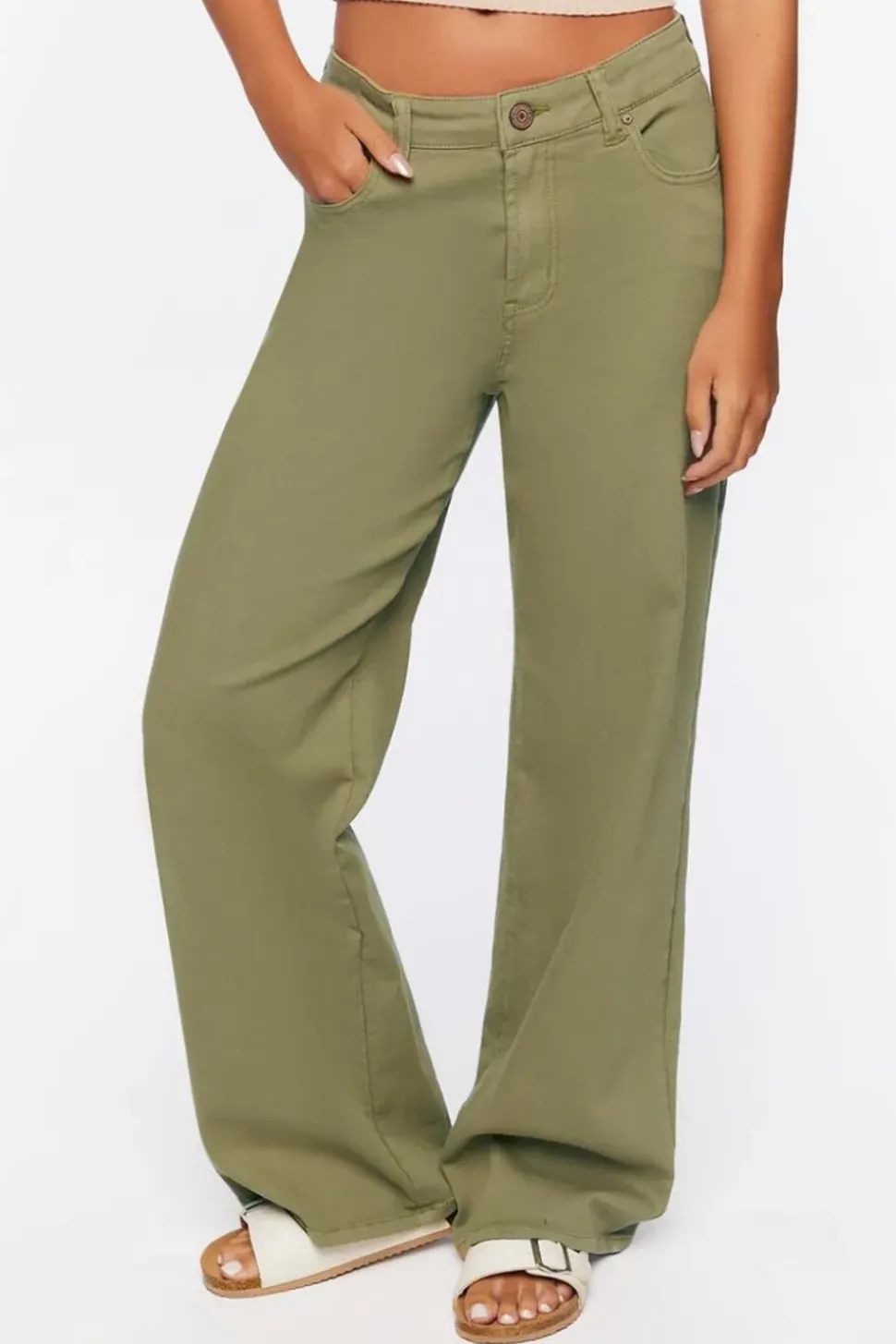 High-Rise Wide-Leg Jeans